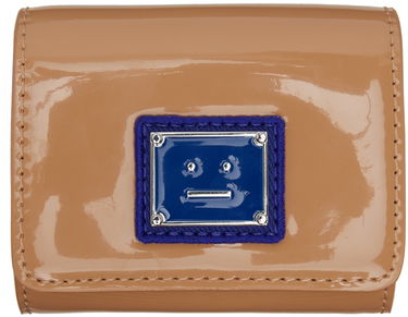 Портфейл Acne Studios Acne Studios Faux-Leather Card Holder Бежово | C80142-, 0