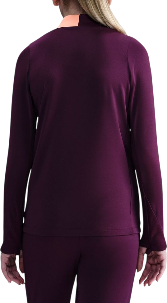 Суитчър Nike Strike Drill Long-Sleeve 1/4-Zip Top Бургунди | fn8413-610, 1
