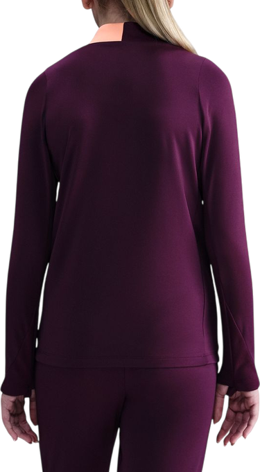Суитчър Nike Strike Drill Long-Sleeve 1/4-Zip Top Бургунди | fn8413-610, 1