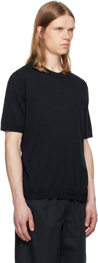 Тениска NORSE PROJECTS Norse Projects Rhys Cotton Linen T-Shirt Бяло | N45-0600, 4