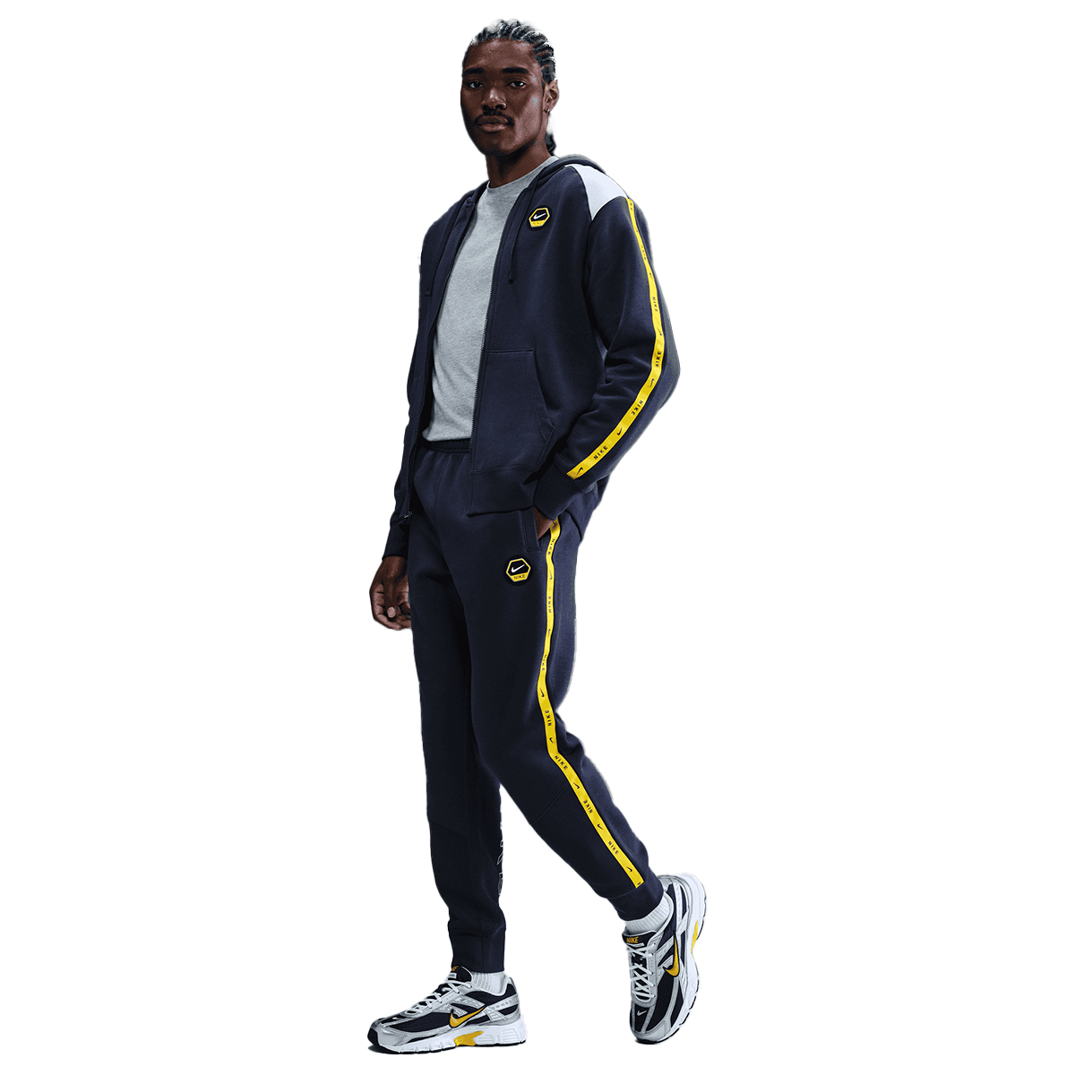 Спортни панталони Nike Club Fleece Joggers Тъмно синьо | IH4287-410, 0