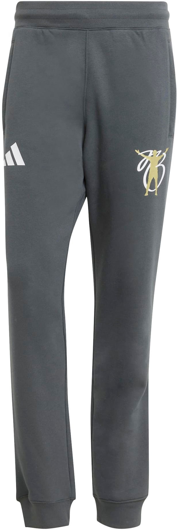 Спортни панталони adidas Originals Fleece Graphic Jogger Pants Сиво | jvu02-jm9367, 1