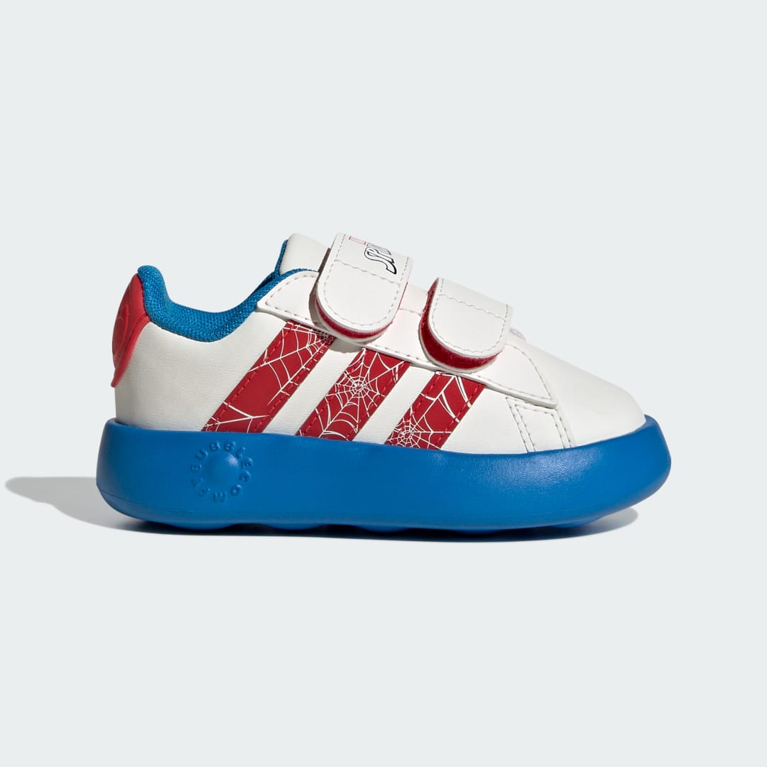 Кецове и обувки adidas Performance Marvel Spider-Man Grand Court Бяло | JQ8072, 0