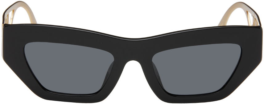 Слънчеви очила Versace Cutout Sunglasses "Black & Gold" Черно | 0VE4432U 8056597726023, 0