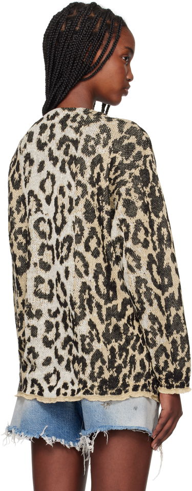 Пуловер R13 R13 Boyfriend Cardigan Бежово | R13WY268-Y192B, 2
