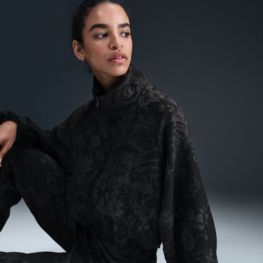 Комплект Nike Loose Fit Jacquard Track Jacket Nike Sportswear Collection Черно | HF9579-010, 2