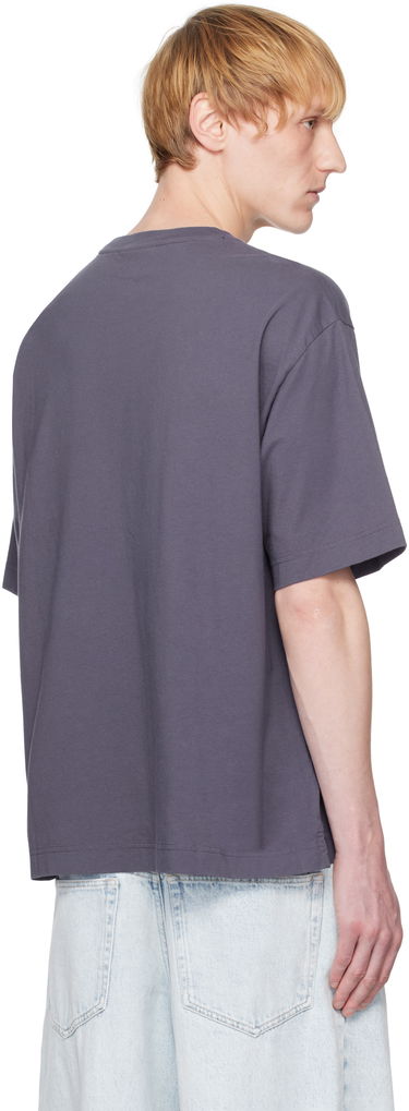 Тениска MAISON KITSUNÉ Maison Kitsuné Chillax Fox Oversize T-Shirt Лилаво | OM00108KJ0008, 2
