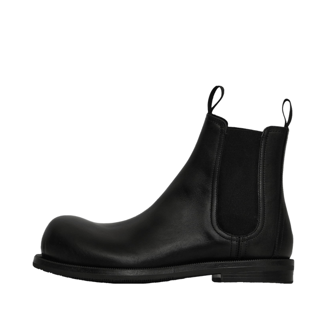 Bulb Toe Chelsea Boots