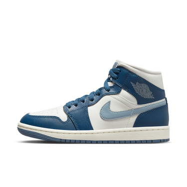 Кецове и обувки Jordan Air Jordan 1 Mid W Синьо | BQ6472-414, 0