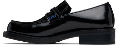 Кецове и обувки ADER ERROR Curve Patent Leather Loafers Черно | BN01SSCS0102BK, 2