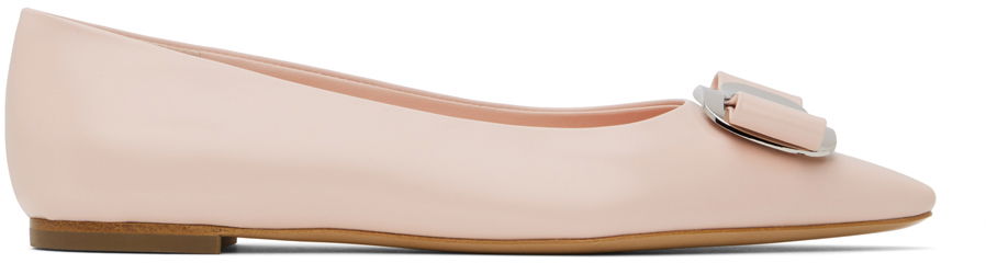 Pокля FERRAGAMO Salvatore Ferragamo Zea Ballerina Flats Бежово | 01H585 - 768696, 0