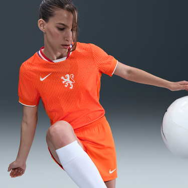 Фланелка Nike Dri-FIT ADV Netherlands Match 2025 Authentic Home Football Jersey Оранжево
 | IB9523-819, 3