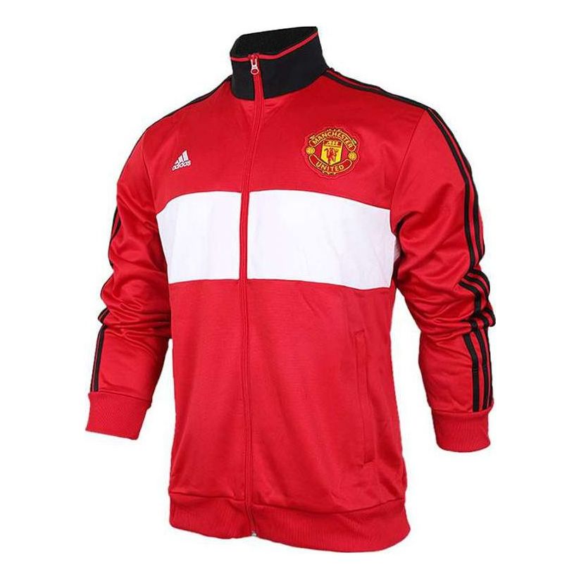 Комплект adidas Originals Manchester United 3-Stripe Track Jacket Червено | BQ2232