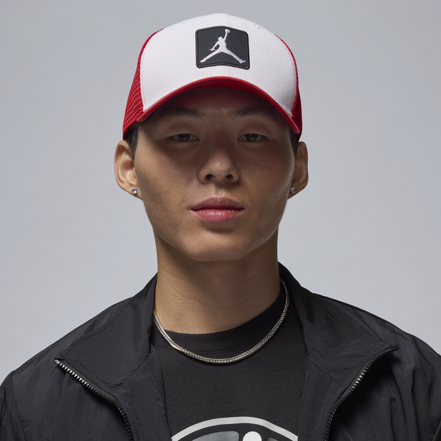 Шапка с козирка Jordan Rise Structured Trucker Hat Червено | FZ0774-102, 0