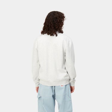 Суитчър Carhartt WIP Carhartt Sweat "Ash Heather / Liberty" Сиво | I030546_1R7_XX, 3