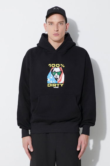 Суитчър Pleasures Dirty Hoodie Черно | P23SY001, 0