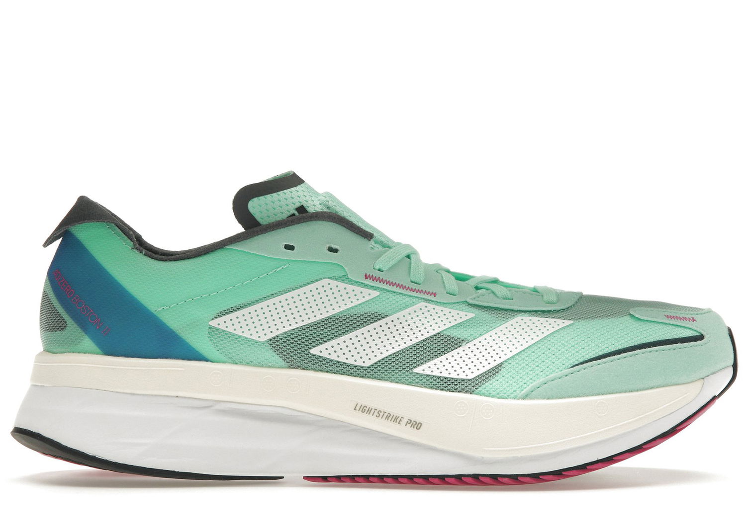 Кецове и обувки adidas Performance Adizero Boston 11 Pulse Mint Тюркоазено | GV9064, 0