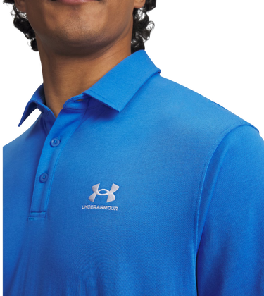 Поло тениска Under Armour Textured Short-Sleeve Icon Polo Синьо | 1386608-402, 2