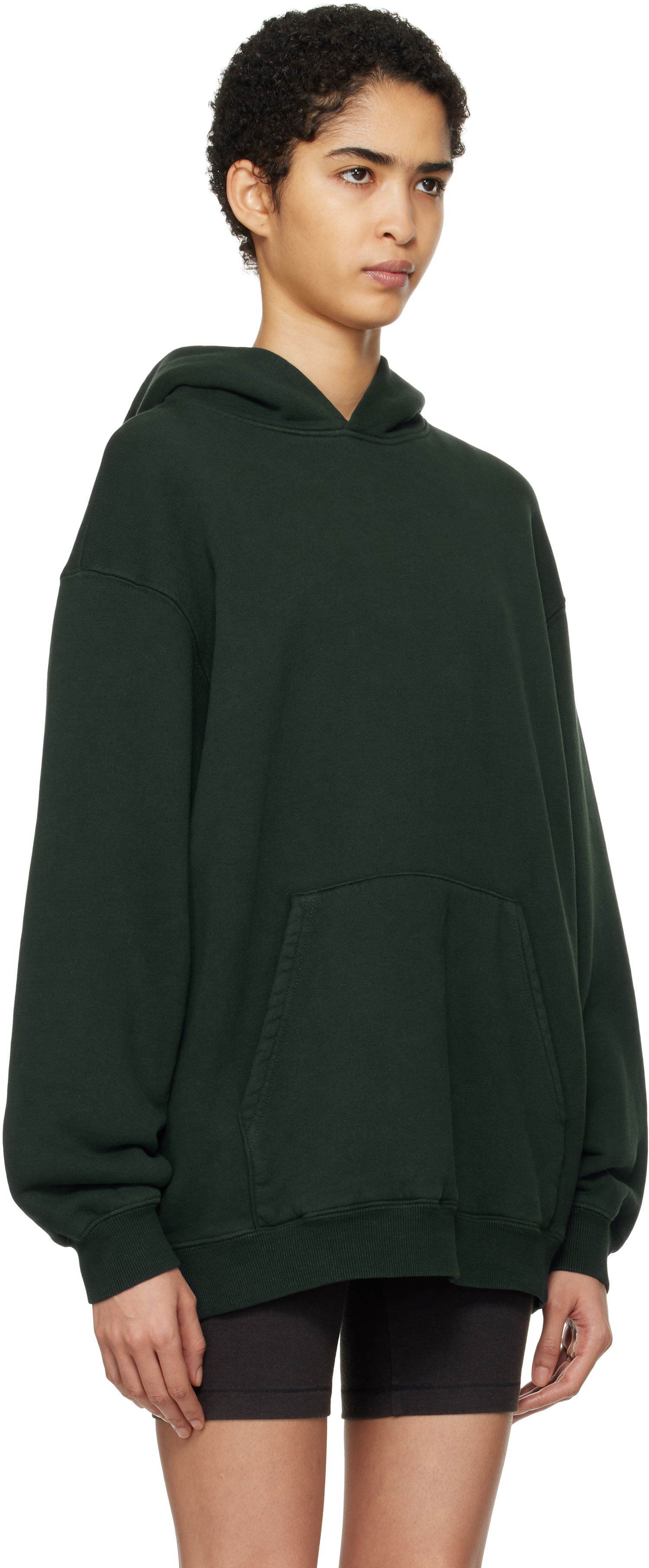 Суитчър SKIMS SKIMS Vintage Fleece Oversized Hoodie Зелено | PL-PLO-6558W, 1