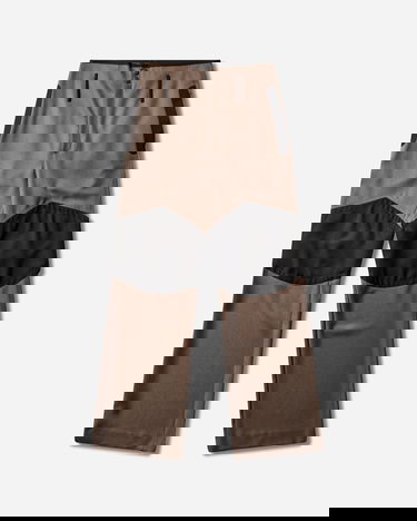 Панталони KIKO KOSTADINOV Kiko Kostadinov Orvos Panelled Trousers Кафяво | KKAW25T07-18, 4