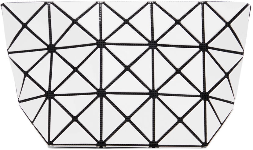 Голяма пазарска чанта BAO BAO ISSEY MIYAKE Geometric Pattern Clutch Bag Бяло | BB46AG045