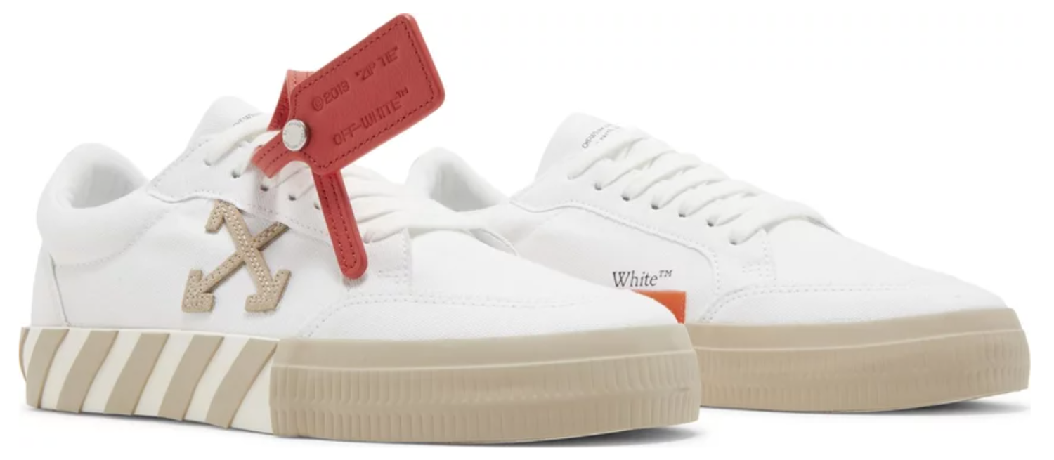 Кецове и обувки Off-White Vulc Sneaker White Beige W Бяло | OWIA272S23FAB0020117, 1
