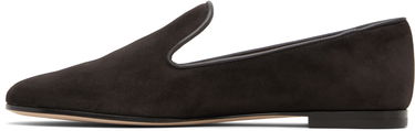 Кецове и обувки Gianvito Rossi Gianvito Rossi Suede Loafers Черно | G25332-05CUO-XCN, 2