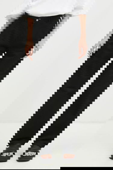 Панталони Carhartt WIP Pierce Pant Straight High Waist Черно | I026588.89GD, 0