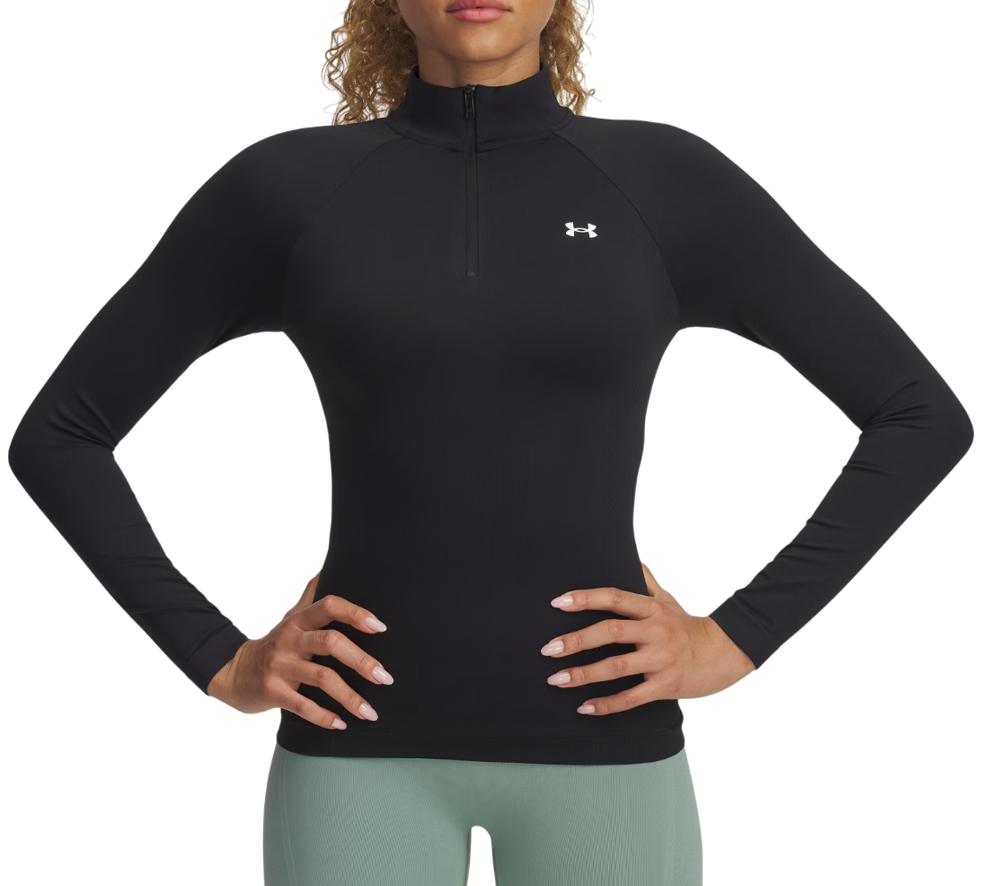 Пуловер Under Armour Under Armour Vanish Seamless 1/4 Zip Long Sleeve Shirt Черно | 1388113-001, 0