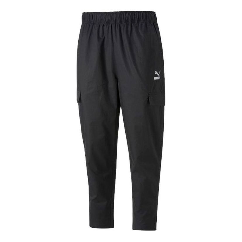 Карго панталони Puma Classics Woven Cargo Pants Черно | 537696-01