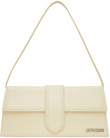 Дамска чанта Jacquemus 'Le Bambino Long' Bag "Off-White" Бежово | 23H221BA013-3128, 0