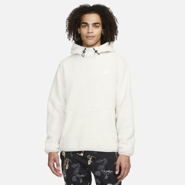 Суитчър Nike Essentials+ High-Pile Fleece Pullover Hoodie Бежово | DD5013-072, 0