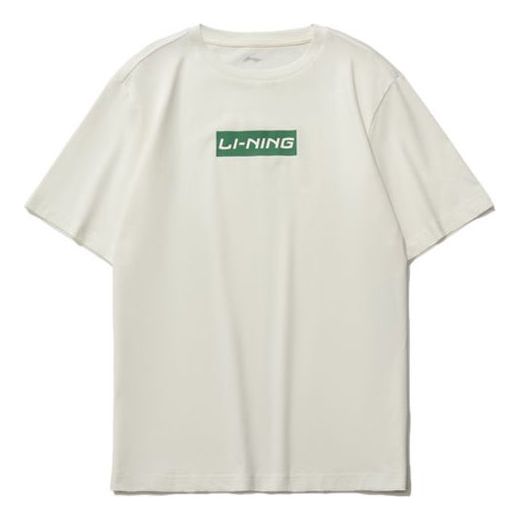 Тениска Li-Ning Box Logo T-Shirt Бяло | AHSQ326-7