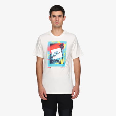 Тениска Nike Sportswear T-Shirt with Palm Graphic Бяло | DR8071-100, 4
