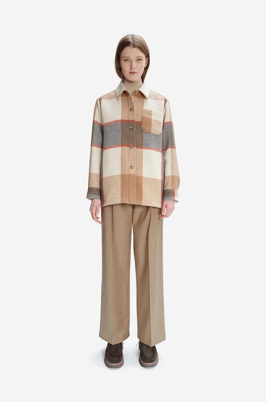 Риза A.P.C. Oversize Shirt Jacket Бежово | WOANS.F02773, 1