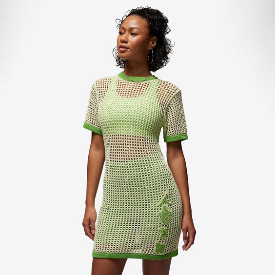 Pокля Jordan UNION x Bephies Beauty Supply Women's Dress Зелено | FD4254-303, 1