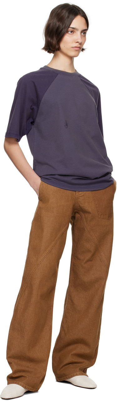 Дънки JW Anderson JW Anderson Twisted Workwear Jeans Кафяво | DT0115-PG1756, 3