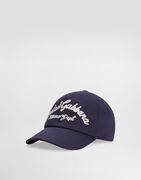 Dolce & Gabbana Gabardine Baseball Cap with Logo