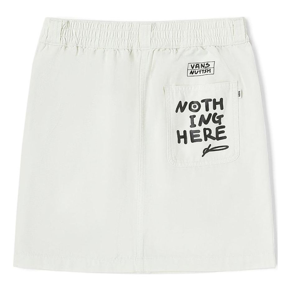Пола Vans OTW Art Collection NUTTSH Wanton Skirt Бяло | VN000EW7FS8, 0