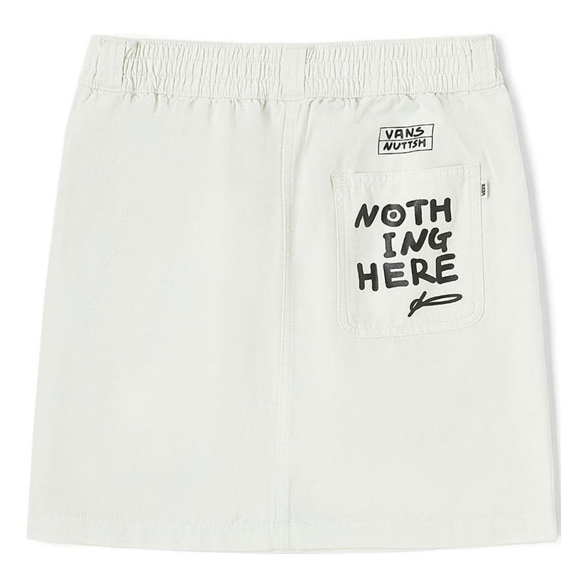 Пола Vans OTW Art Collection NUTTSH Wanton Skirt Бяло | VN000EW7FS8
