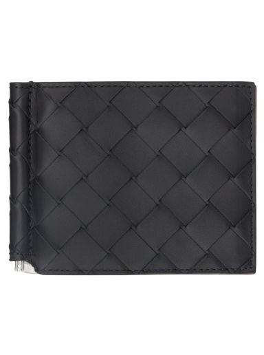 Портфейл Bottega Veneta Bill Clip Wallet Черно | 592626 VCPQ6