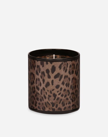 Свещи Dolce & Gabbana Dolce & Gabbana Patchouli Leopard Print Glass Candle Кафяво | TCC159TCAG3UL026, 1