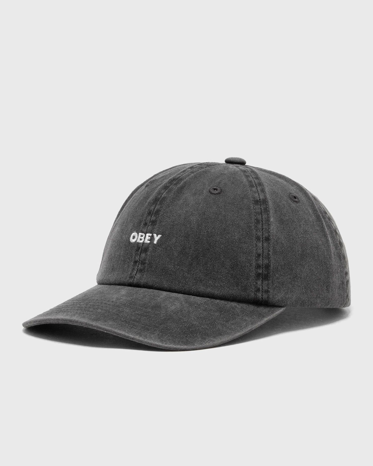 Шапка с козирка OBEY Six Panel Pigment Strapback Hat Черно | 100580410-BLK, 0