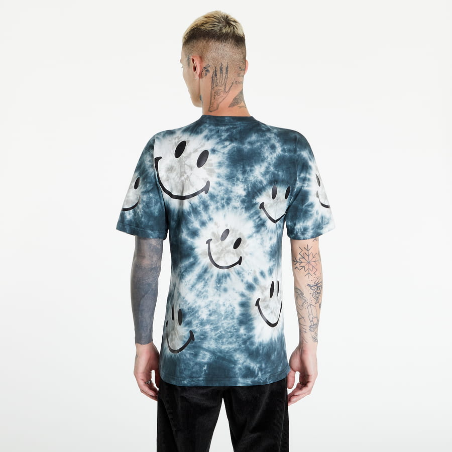 Тениска MARKET Smiley Shibori Dye Tee Синьо | 399001107 black, 1