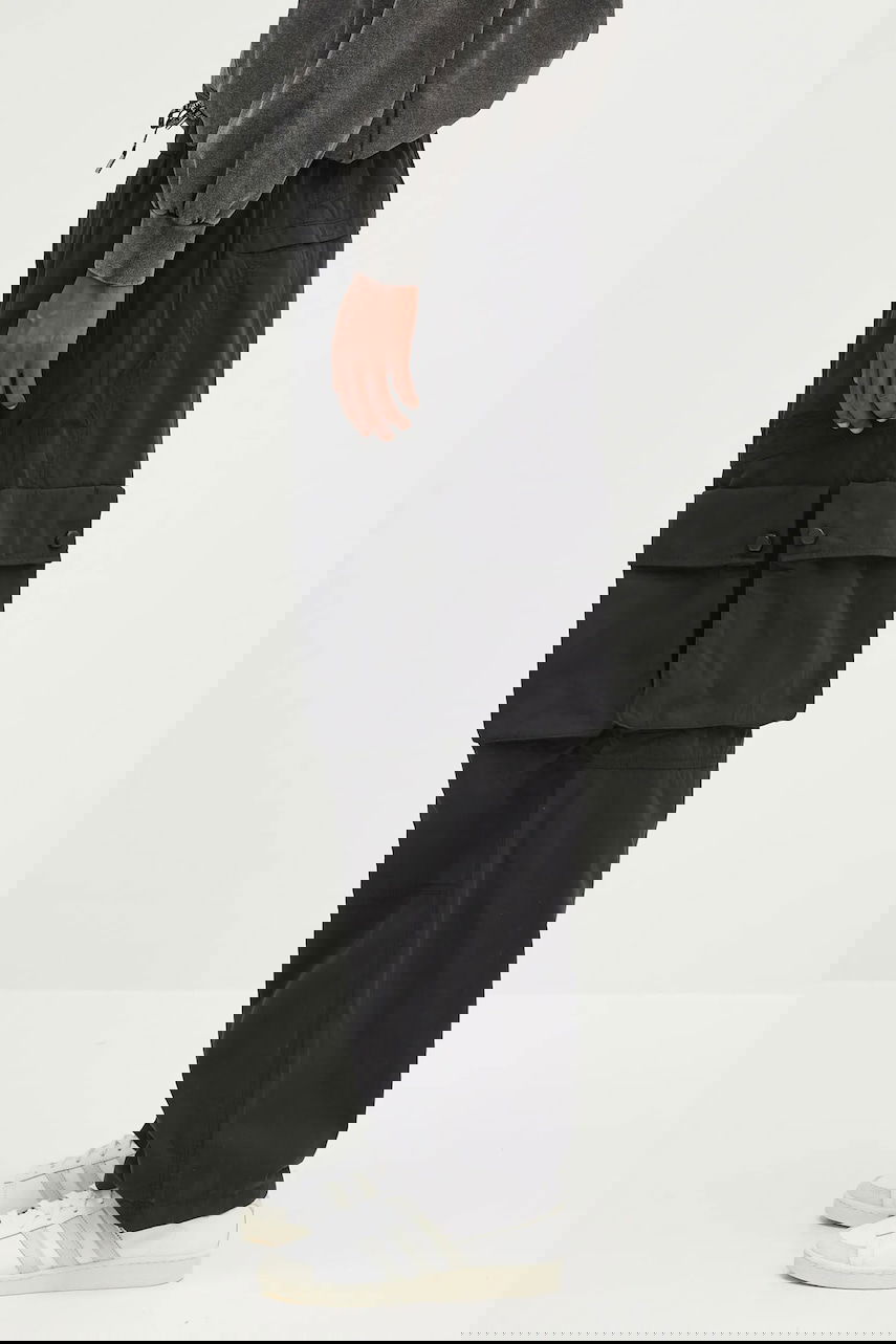 Карго панталони AAPE by A Bathing Ape Main Woven Cargo Pants Черно | AAPPTMB633XXN, 1