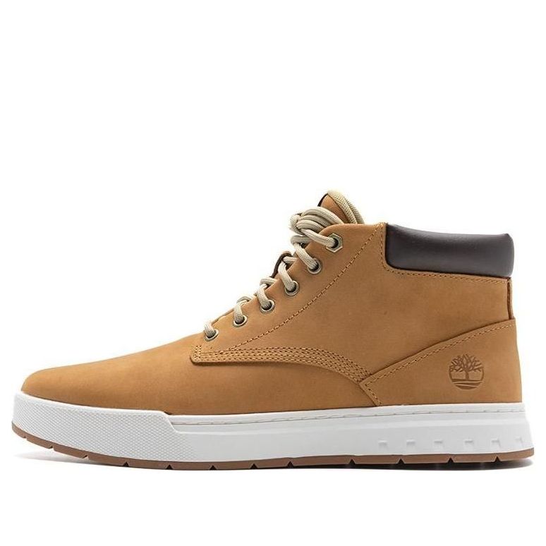 Кецове и обувки Timberland Maple Grove Leather Chukka Boots Кафяво | A5PRVM231
