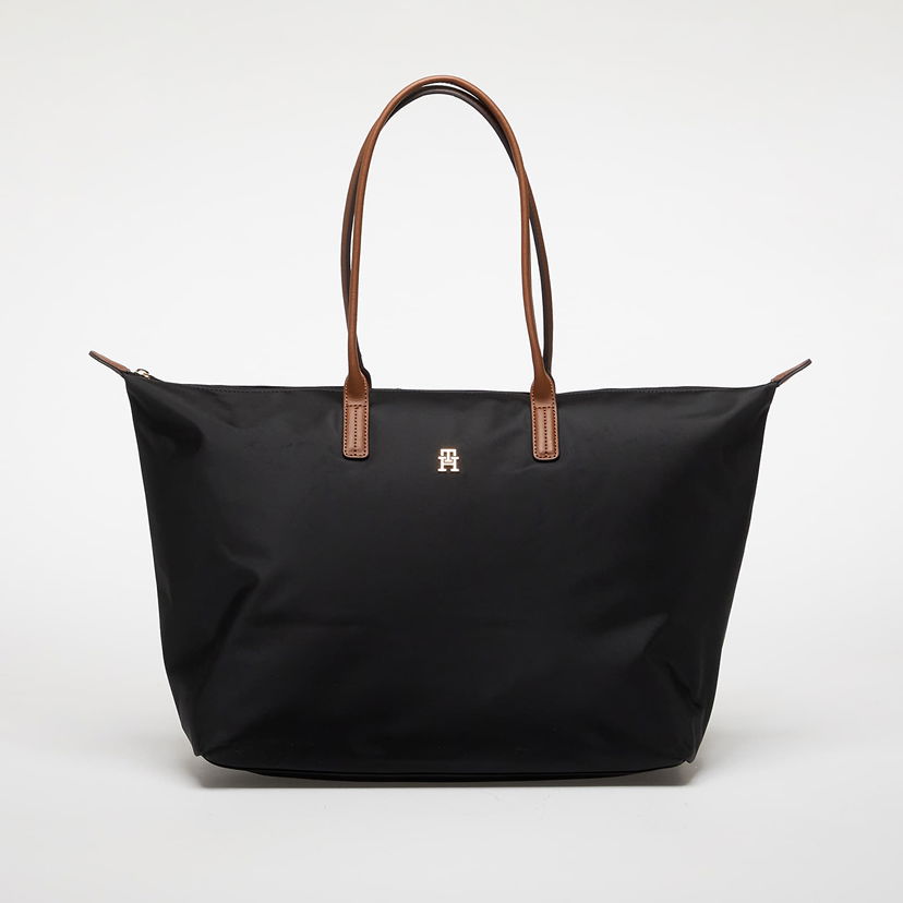 Голяма пазарска чанта Tommy Hilfiger Tommy Hilfiger Popette Maxi Tote Bag Черно | AW0AW17996 BDS