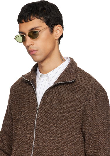 Слънчеви очила RETROSUPERFUTURE Uovo Oval Frame Sunglasses Металик | GI9, 3