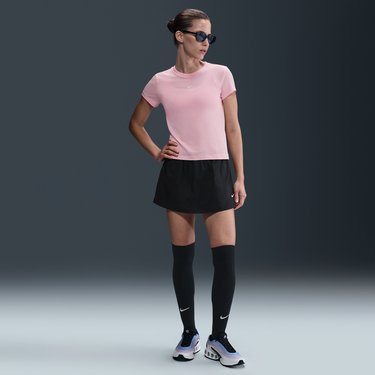 Съкратен топ Nike Sportswear Chill Knit T-Shirt Розово | FV5508-690, 4