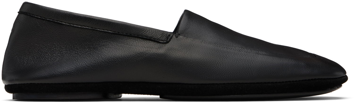 Кецове и обувки LEMAIRE Lemaire Indoor Slipper Loafers Черно | FO0233 LL0023, 0